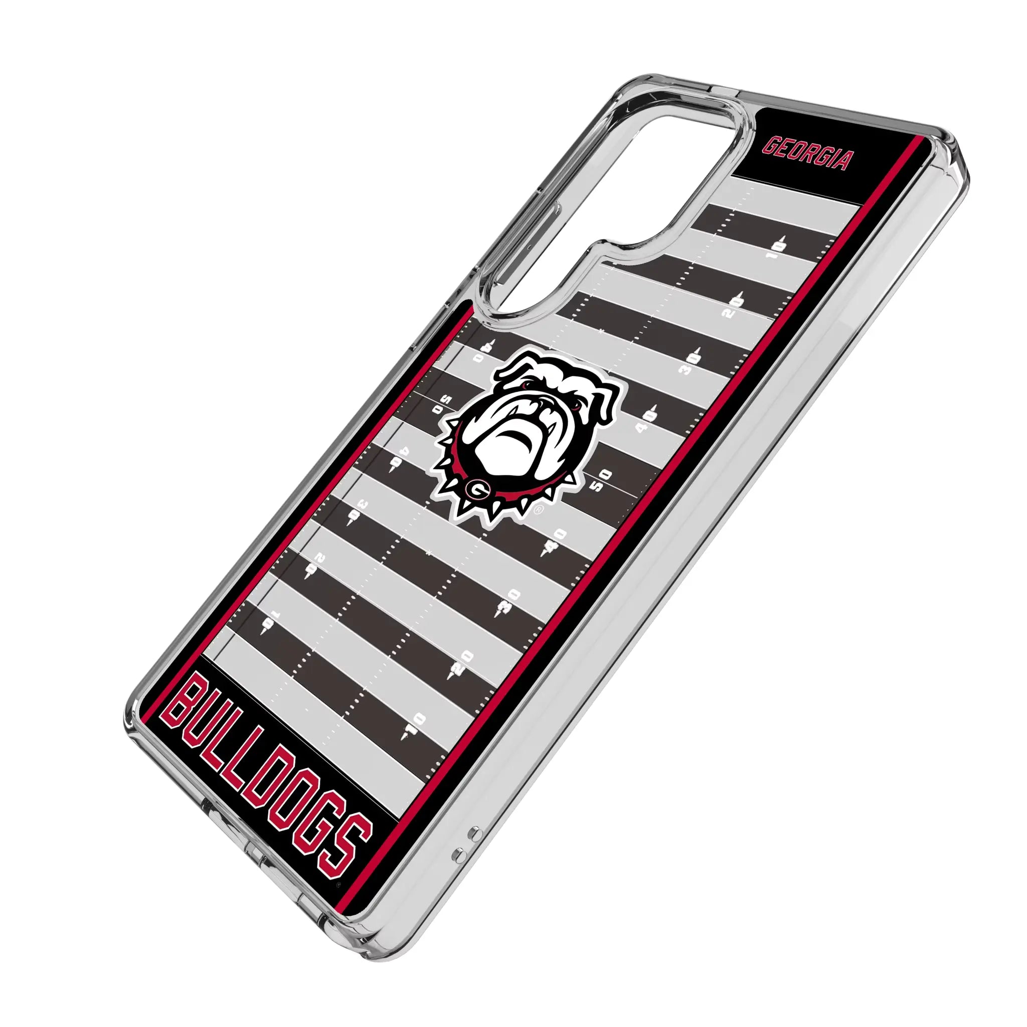 University of Georgia Bulldogs Uga Field Clear Phone Case for Samsung Galaxy
