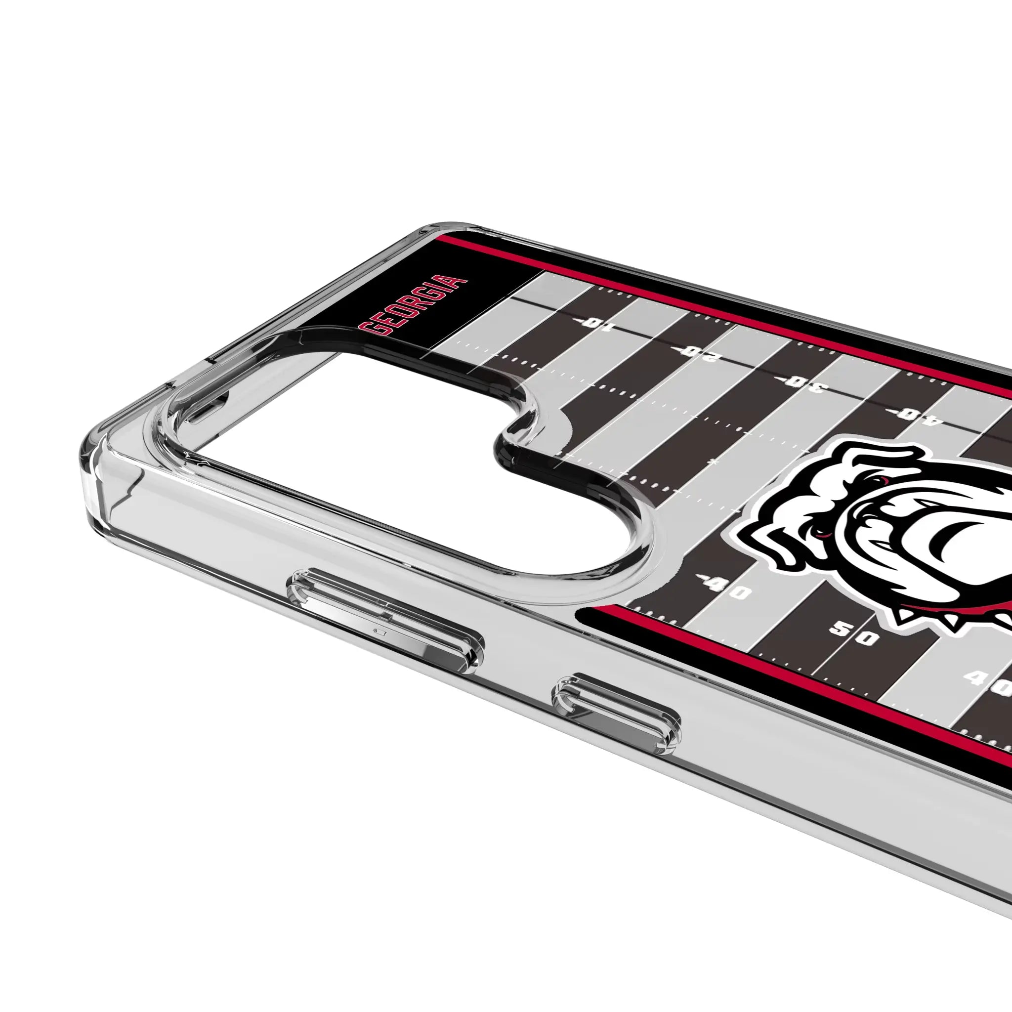 University of Georgia Bulldogs Uga Field Clear Phone Case for Samsung Galaxy