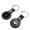 University of Georgia Bulldogs Uga Insignia Black Airtag Holder 2-Pack