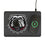 University of Georgia Bulldogs Uga Linen 15-Watt Wireless Charger and Mouse Pad
