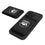 University of Georgia Bulldogs Uga Linen Black Magnetic Credit Card Wallet