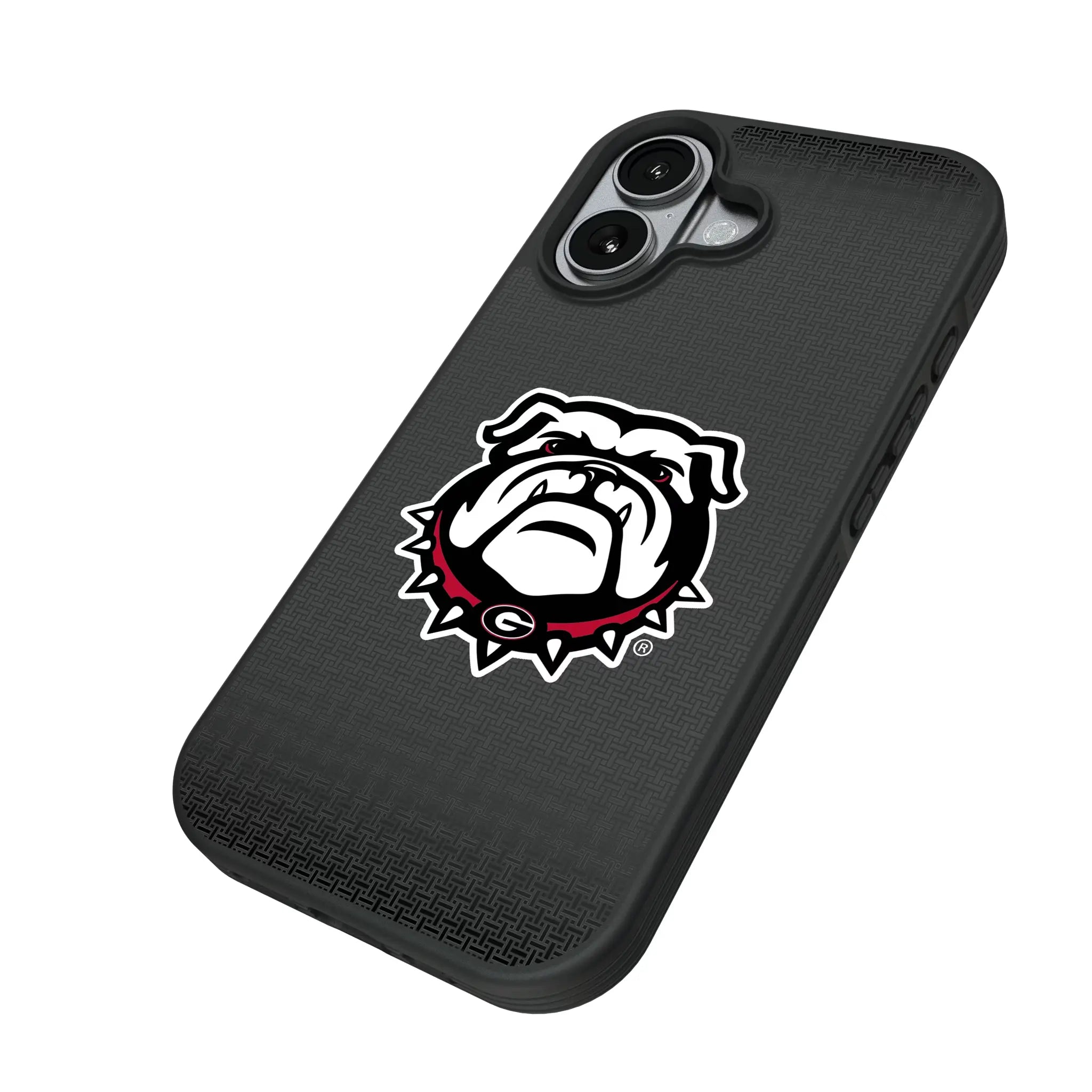 University of Georgia Bulldogs Uga Linen Bump Phone Case for Apple iPhone