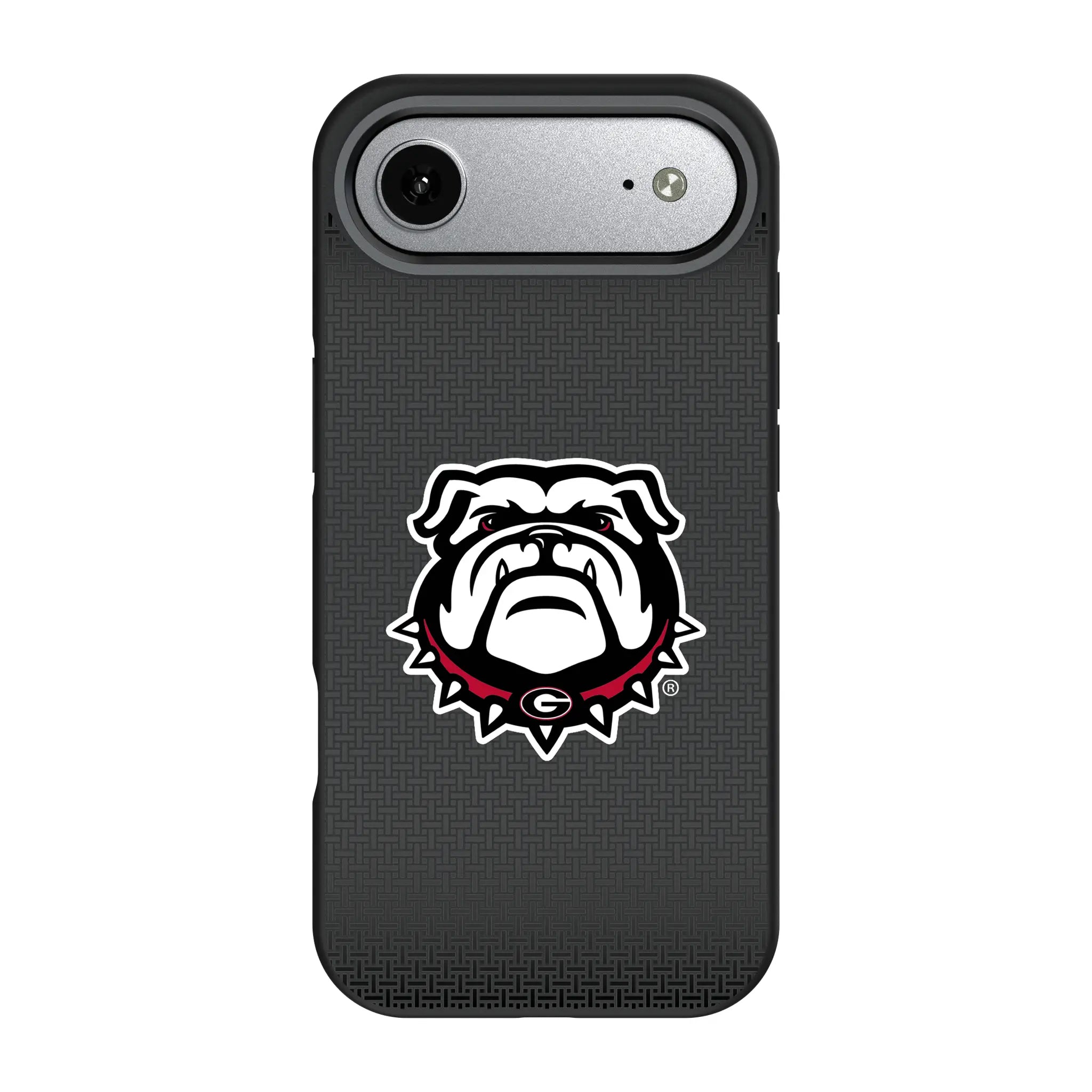 University of Georgia Bulldogs Uga Linen Bump Phone Case for Apple iPhone