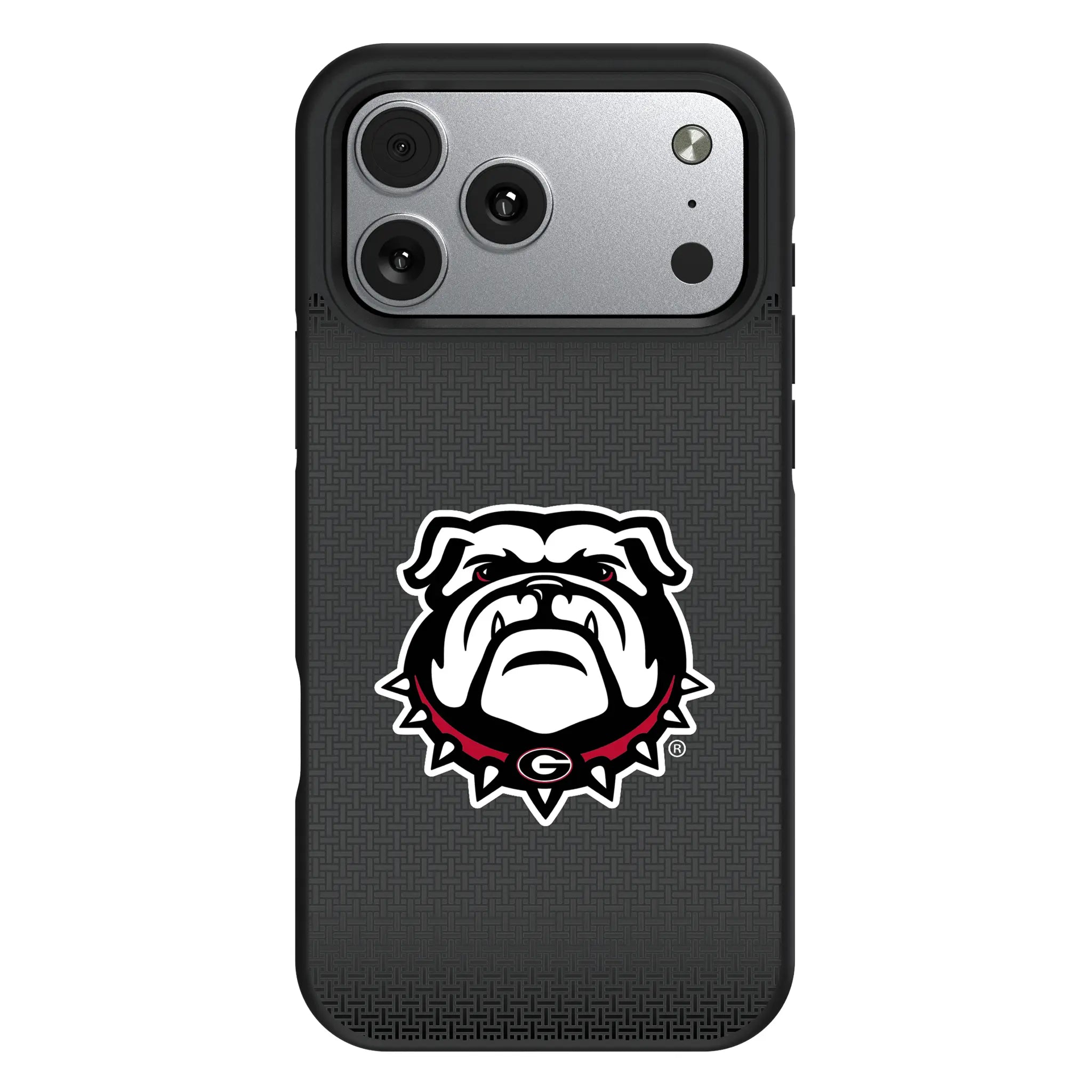 University of Georgia Bulldogs Uga Linen Bump Phone Case for Apple iPhone