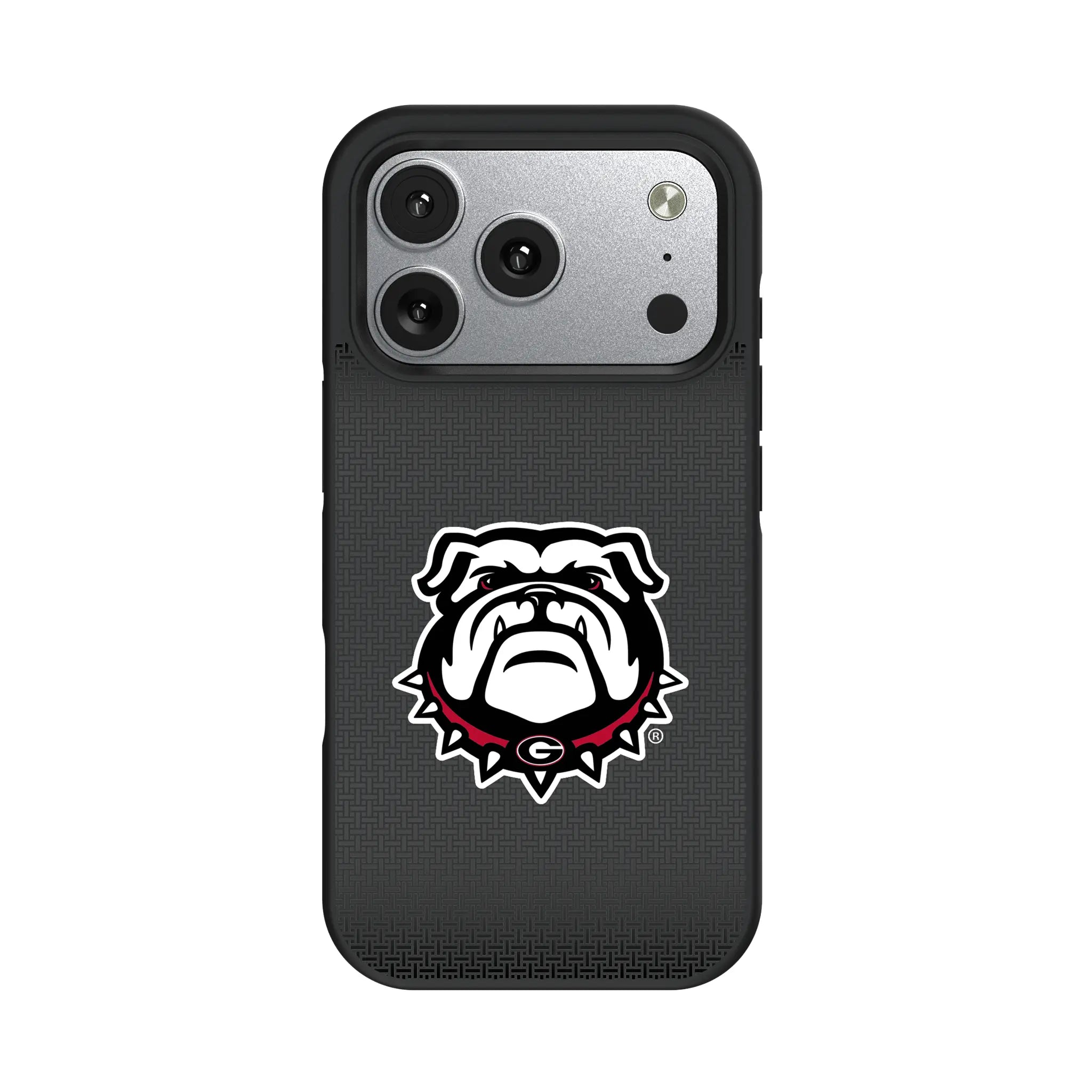 University of Georgia Bulldogs Uga Linen Bump Phone Case for Apple iPhone