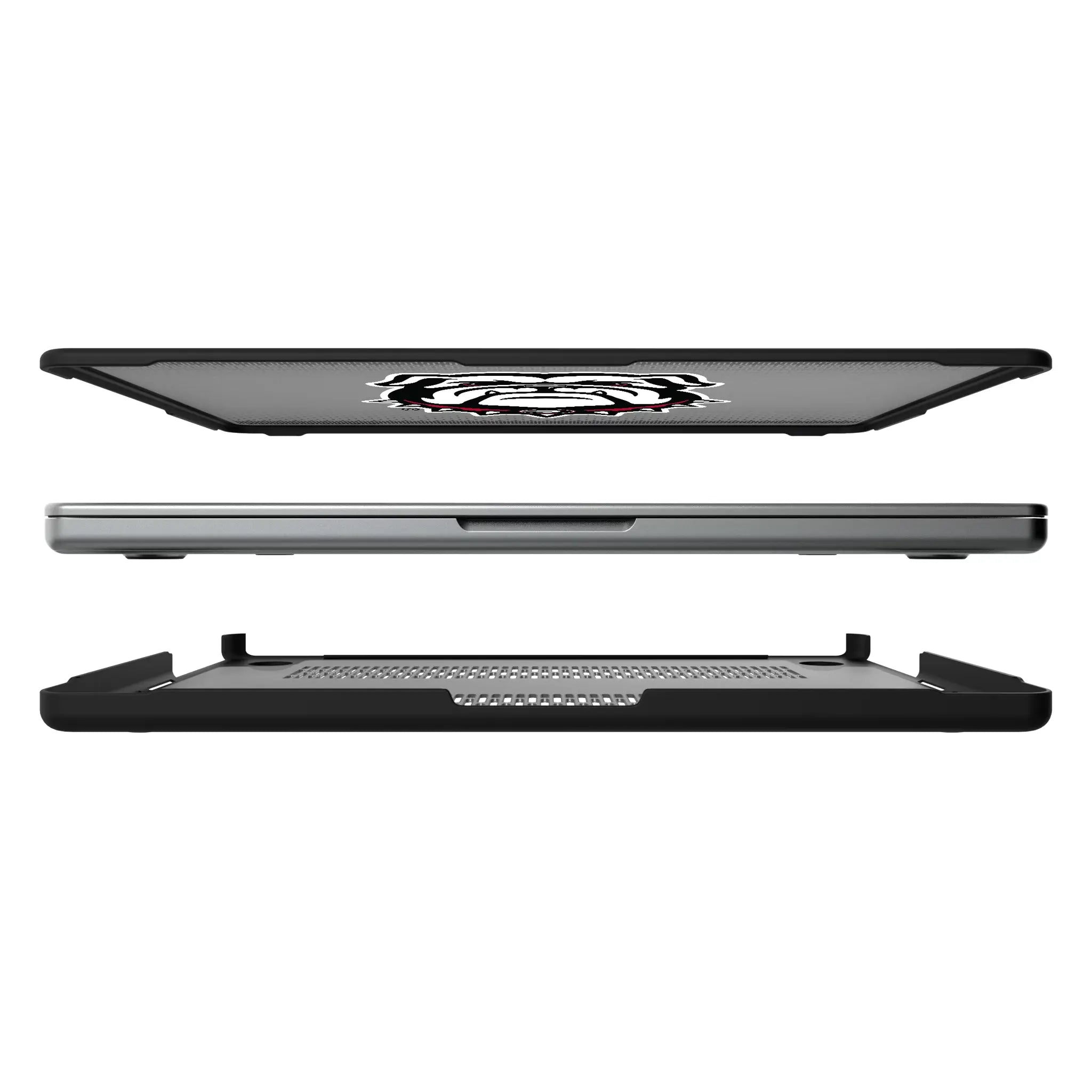 University of Georgia Bulldogs Uga Linen Laptop Case for Apple MacBook