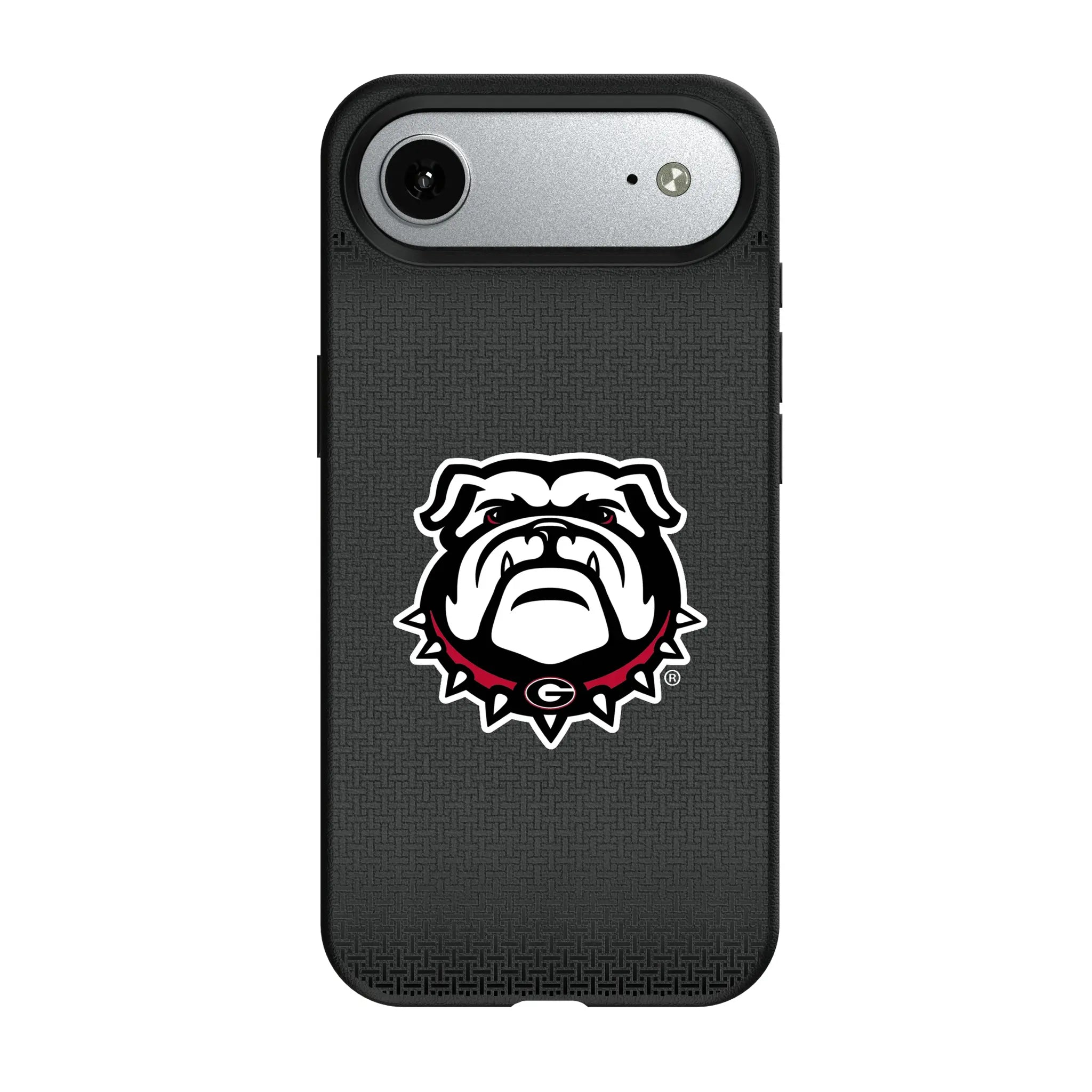 University of Georgia Bulldogs Uga Linen MagSafe Compatible Phone Case for Apple iPhone