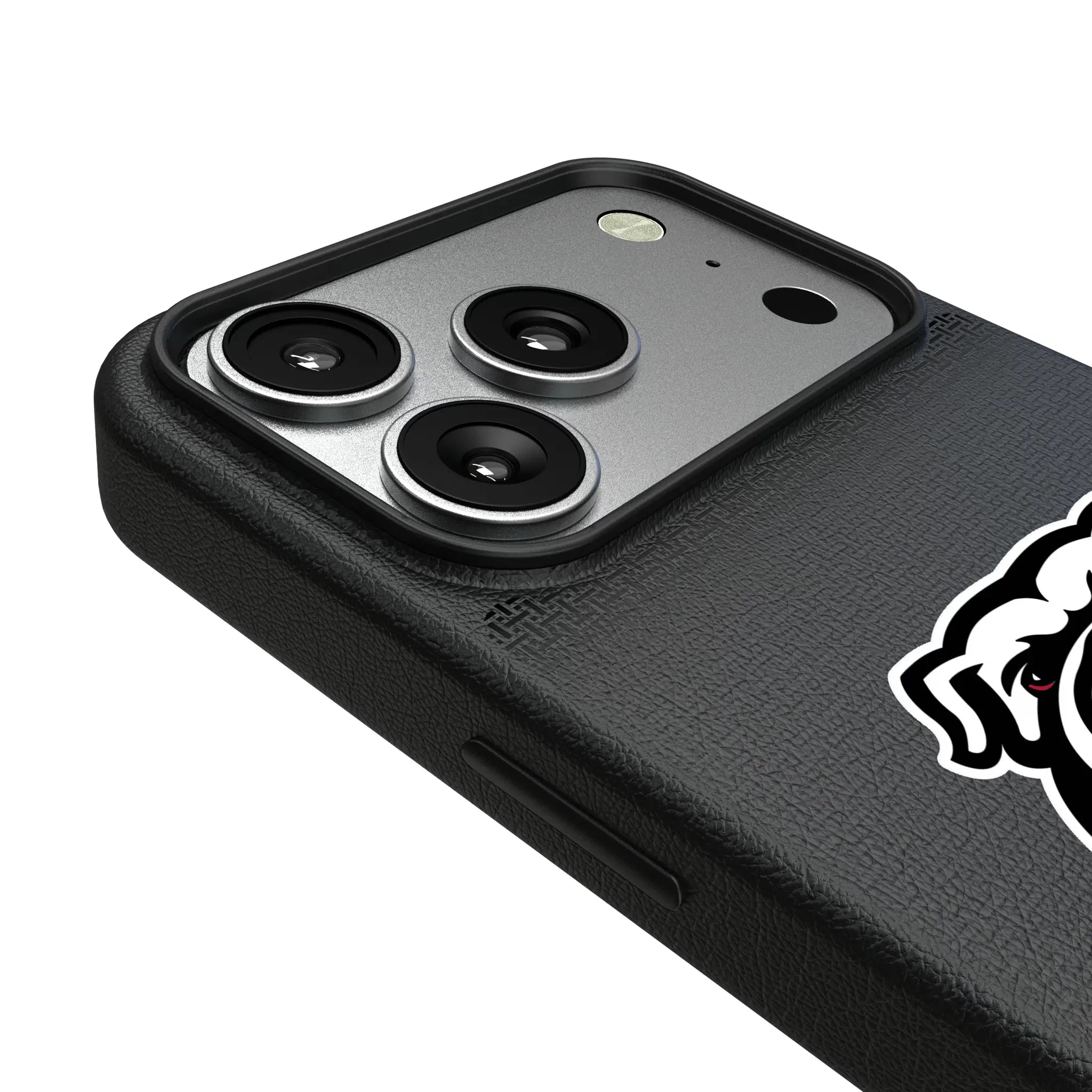 University of Georgia Bulldogs Uga Linen MagSafe Compatible Phone Case for Apple iPhone