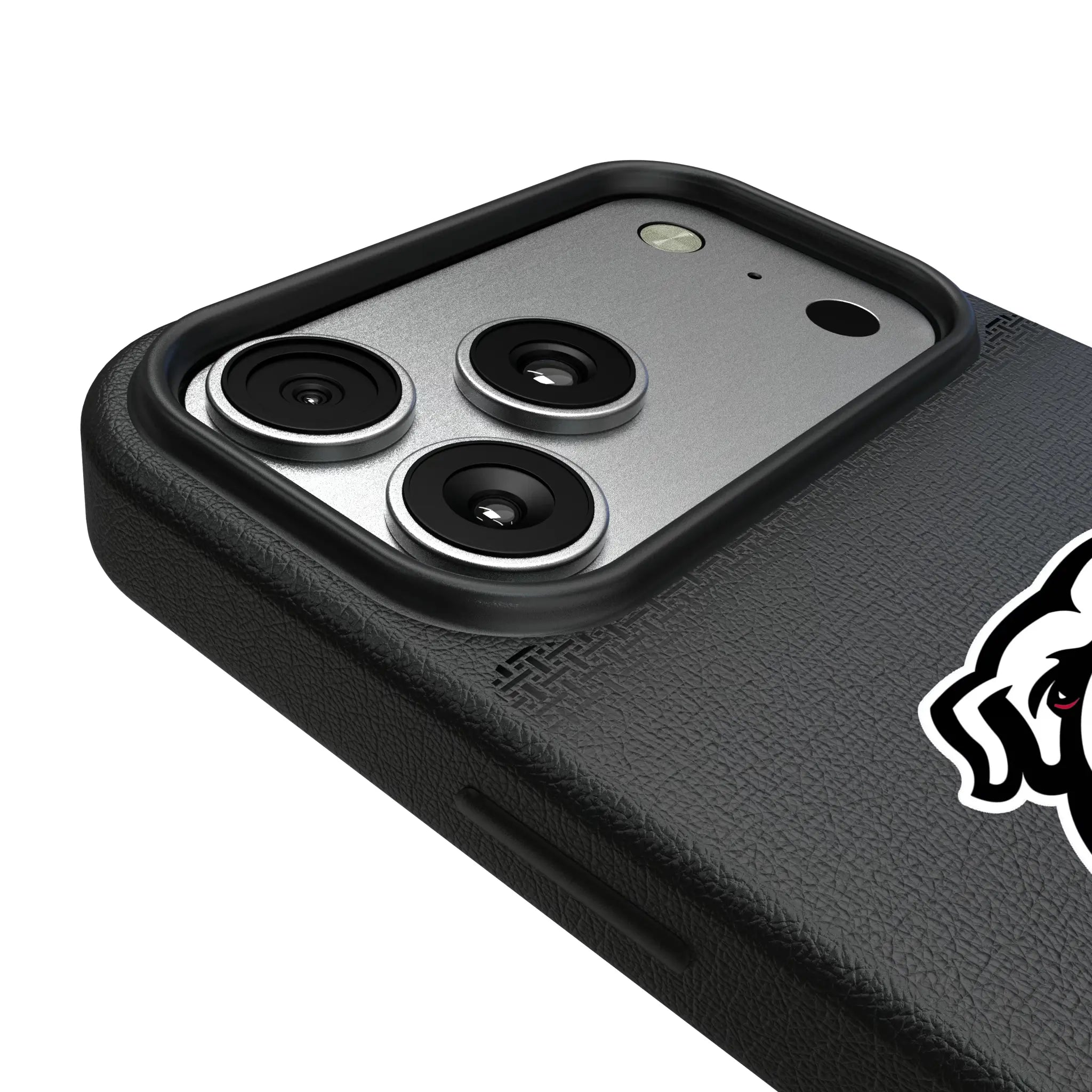 University of Georgia Bulldogs Uga Linen MagSafe Compatible Phone Case for Apple iPhone