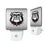 University of Georgia Bulldogs Uga Linen Night Light 2-Pack