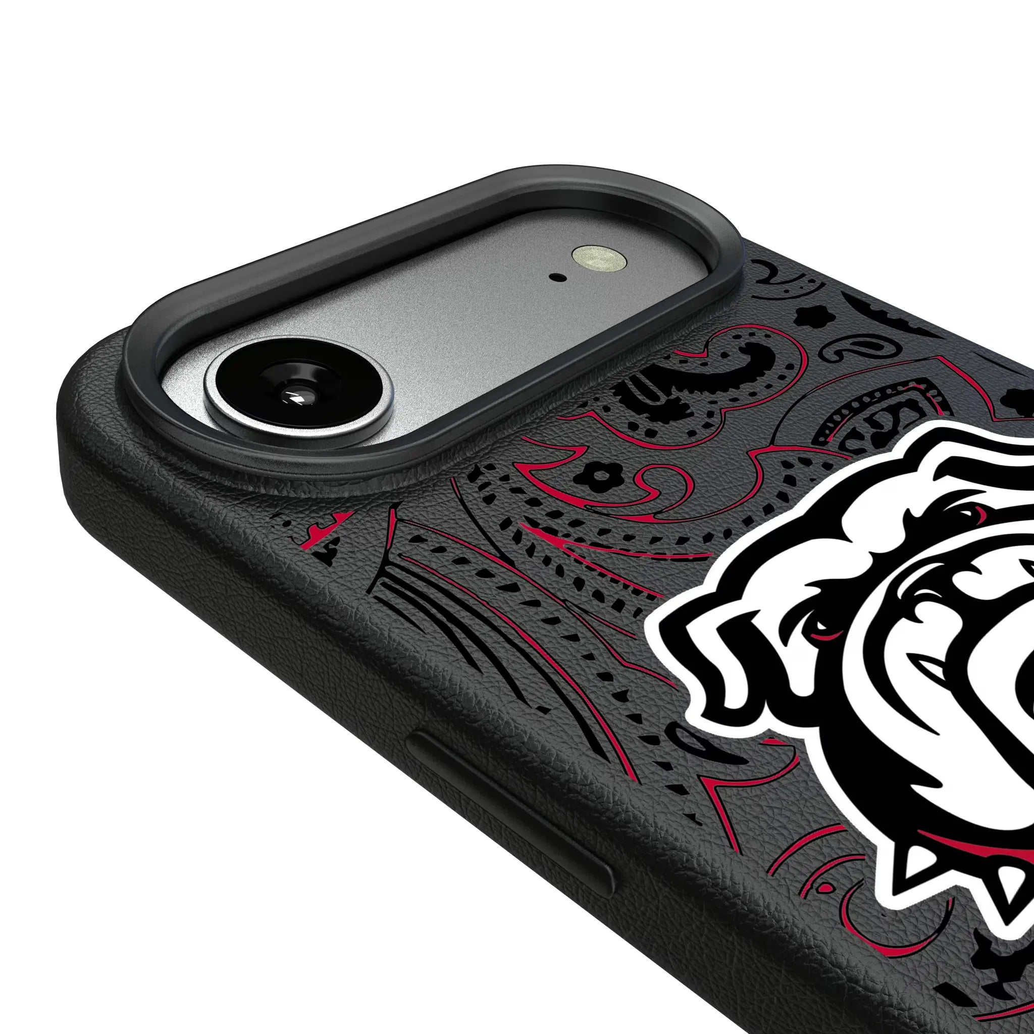University of Georgia Bulldogs Uga Paisley MagSafe Compatible Phone Case for Apple iPhone