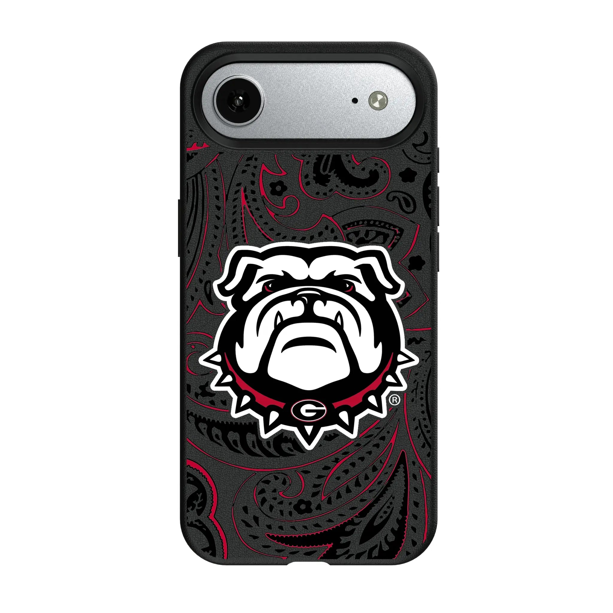 University of Georgia Bulldogs Uga Paisley MagSafe Compatible Phone Case for Apple iPhone