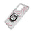 University of Georgia Bulldogs Uga Quadtile Clear Phone Case for Apple iPhone