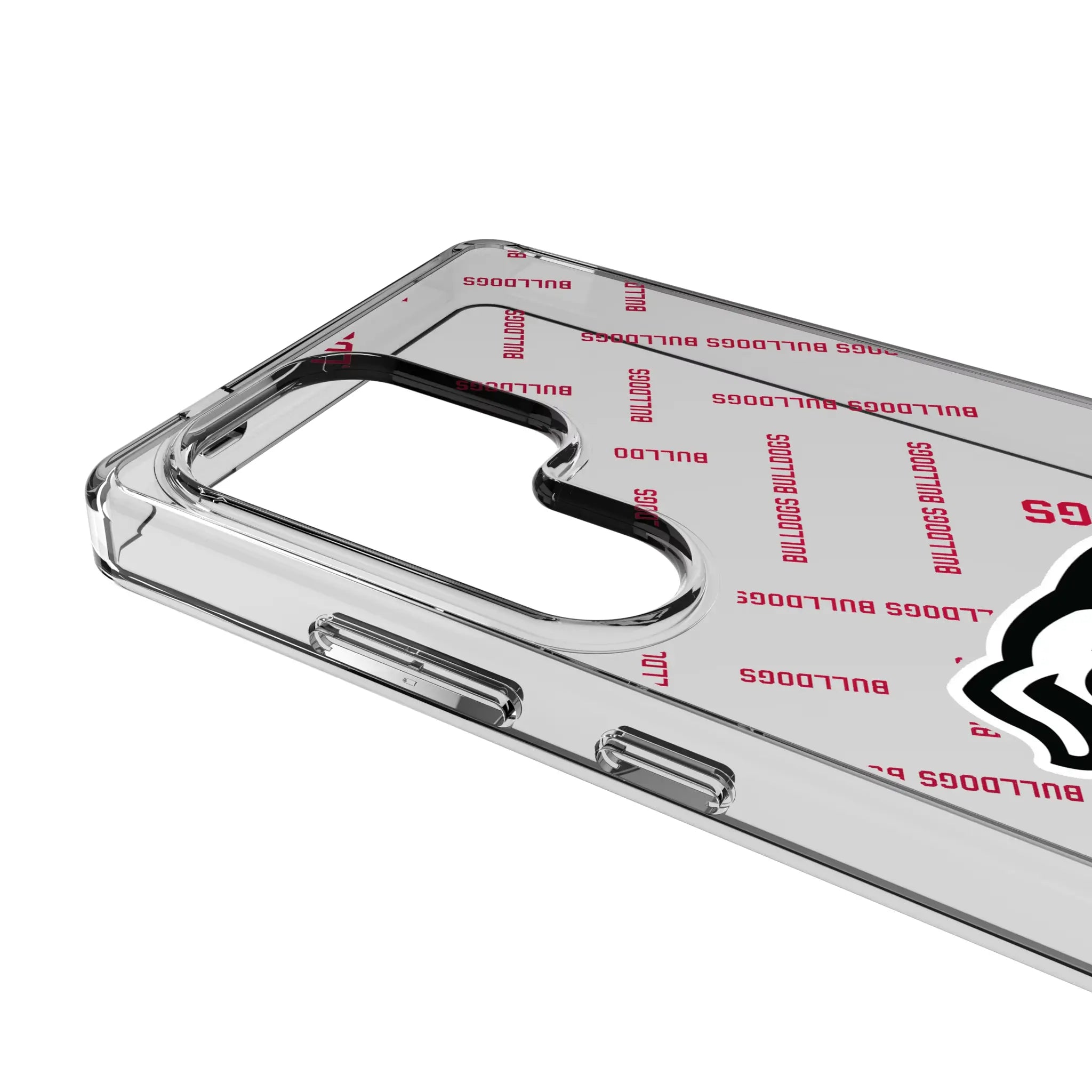University of Georgia Bulldogs Uga Quadtile Clear Phone Case for Samsung Galaxy
