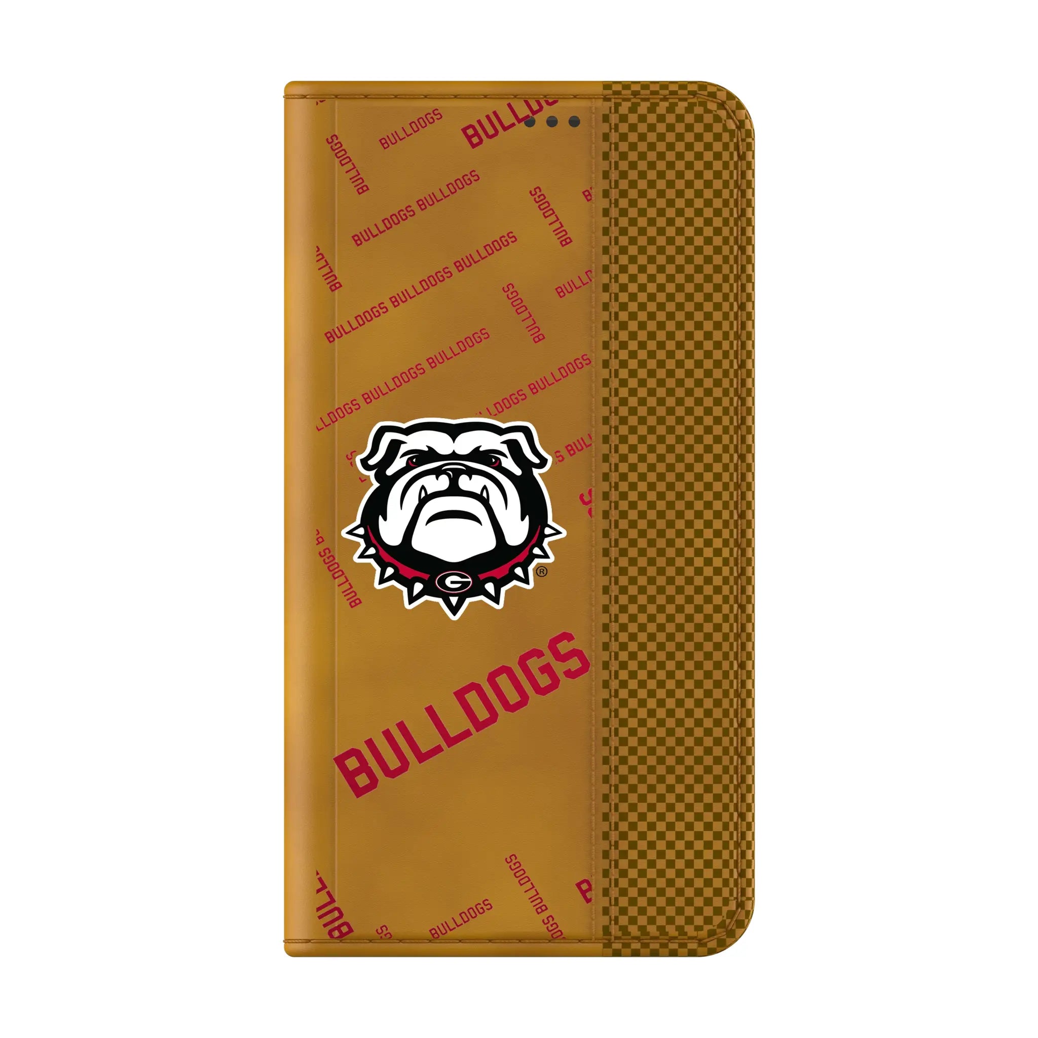 University of Georgia Bulldogs Uga Quadtile Folio Phone Case for Samsung Galaxy