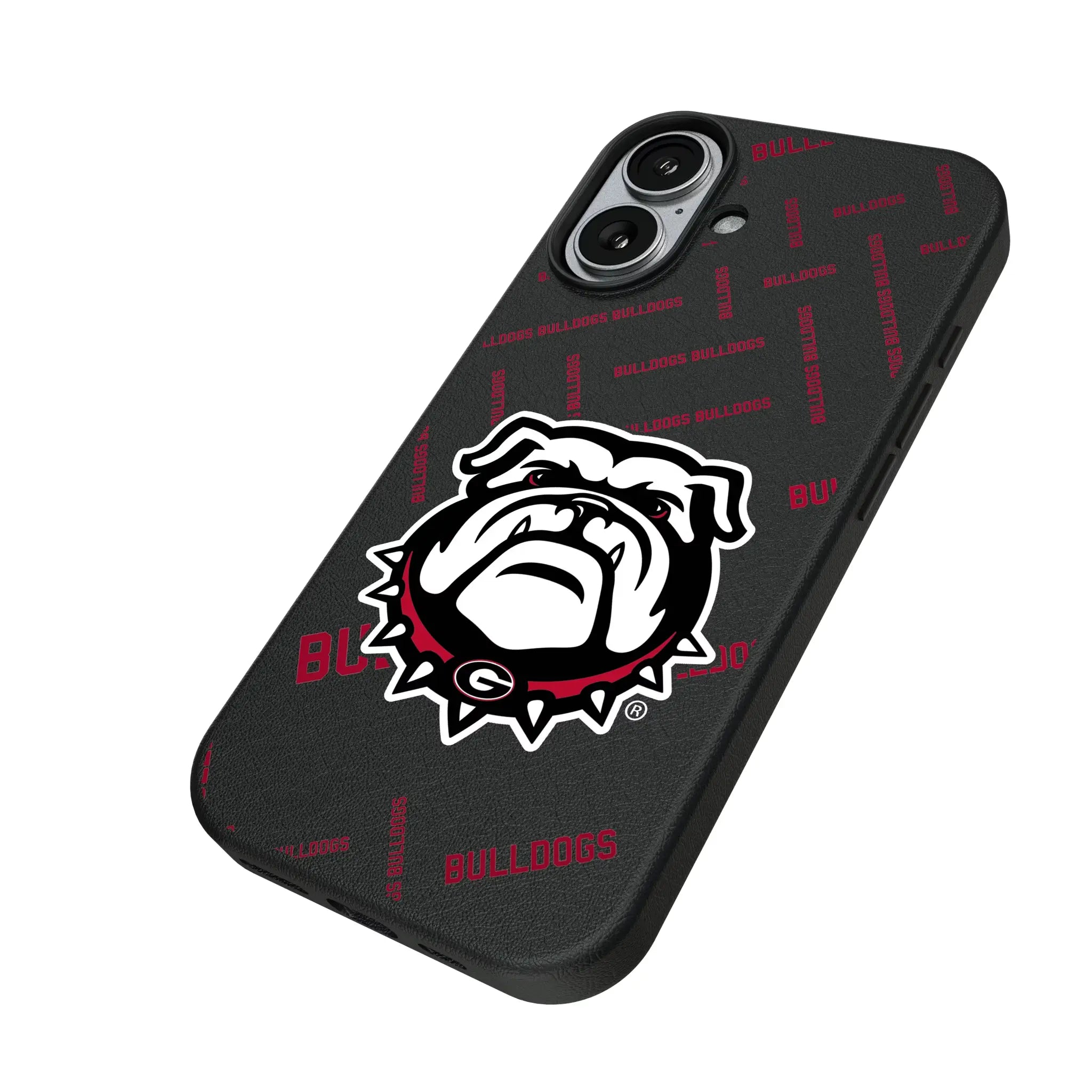 University of Georgia Bulldogs Uga Quadtile MagSafe Compatible Phone Case for Apple iPhone