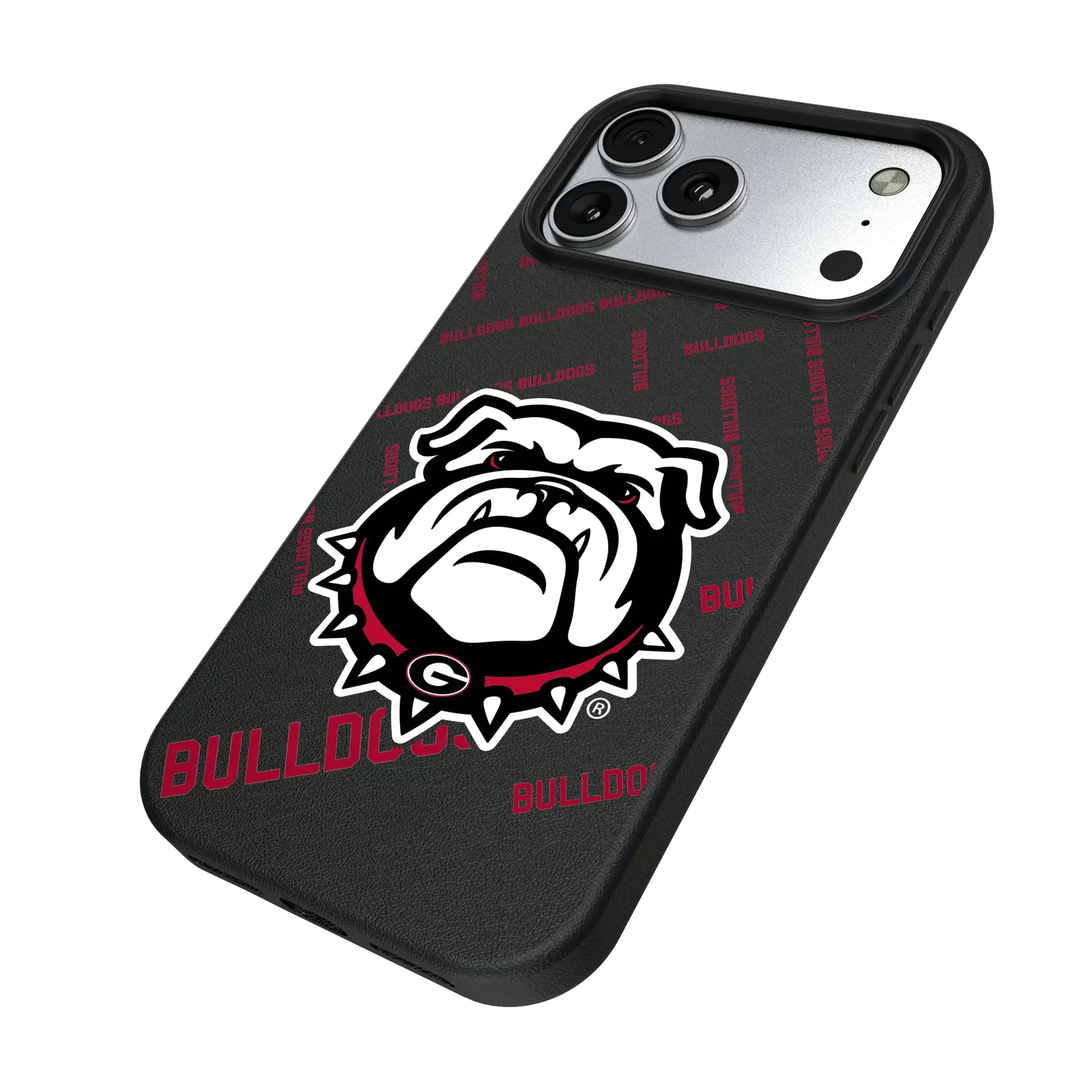 University of Georgia Bulldogs Uga Quadtile MagSafe Compatible Phone Case for Apple iPhone