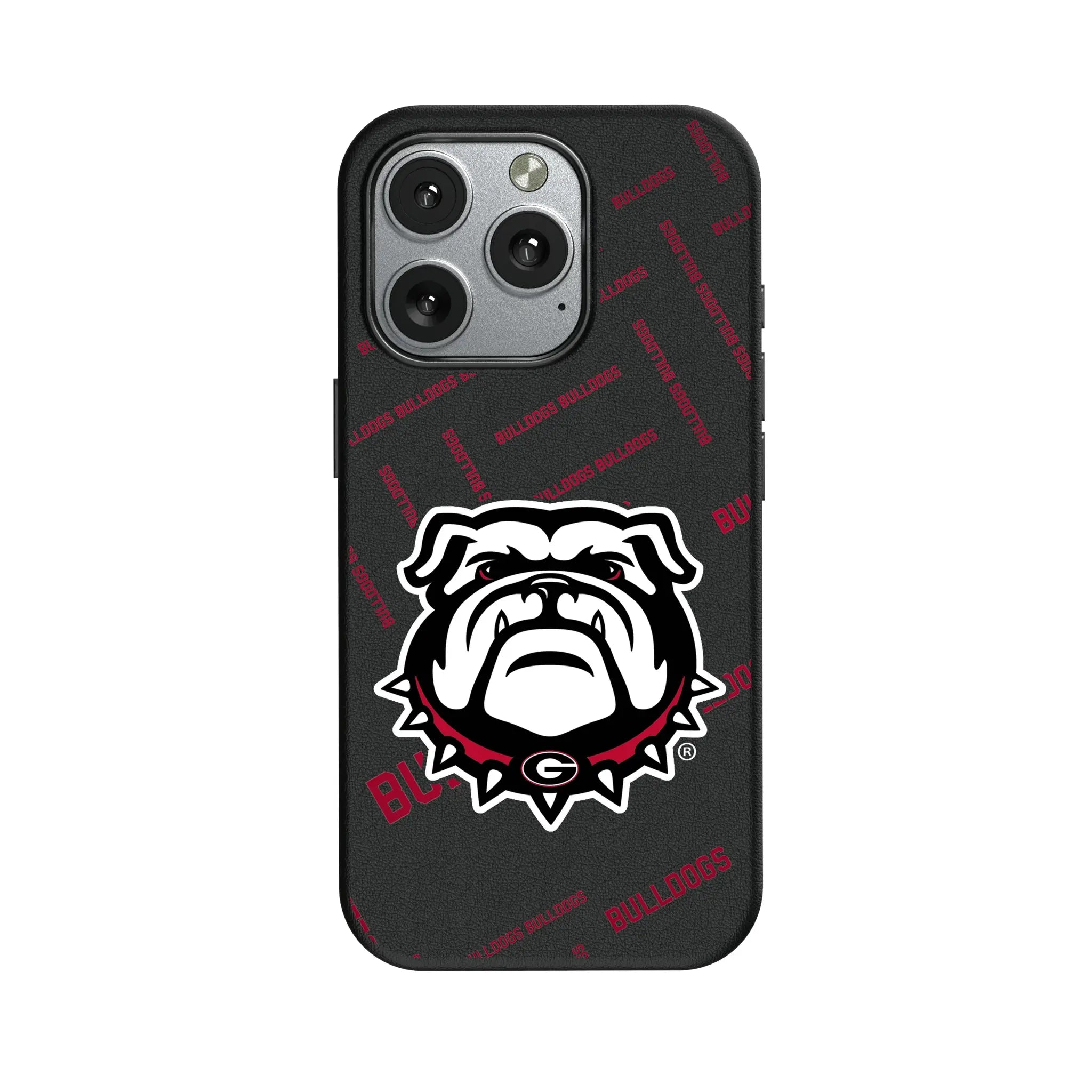 University of Georgia Bulldogs Uga Quadtile MagSafe Compatible Phone Case for Apple iPhone