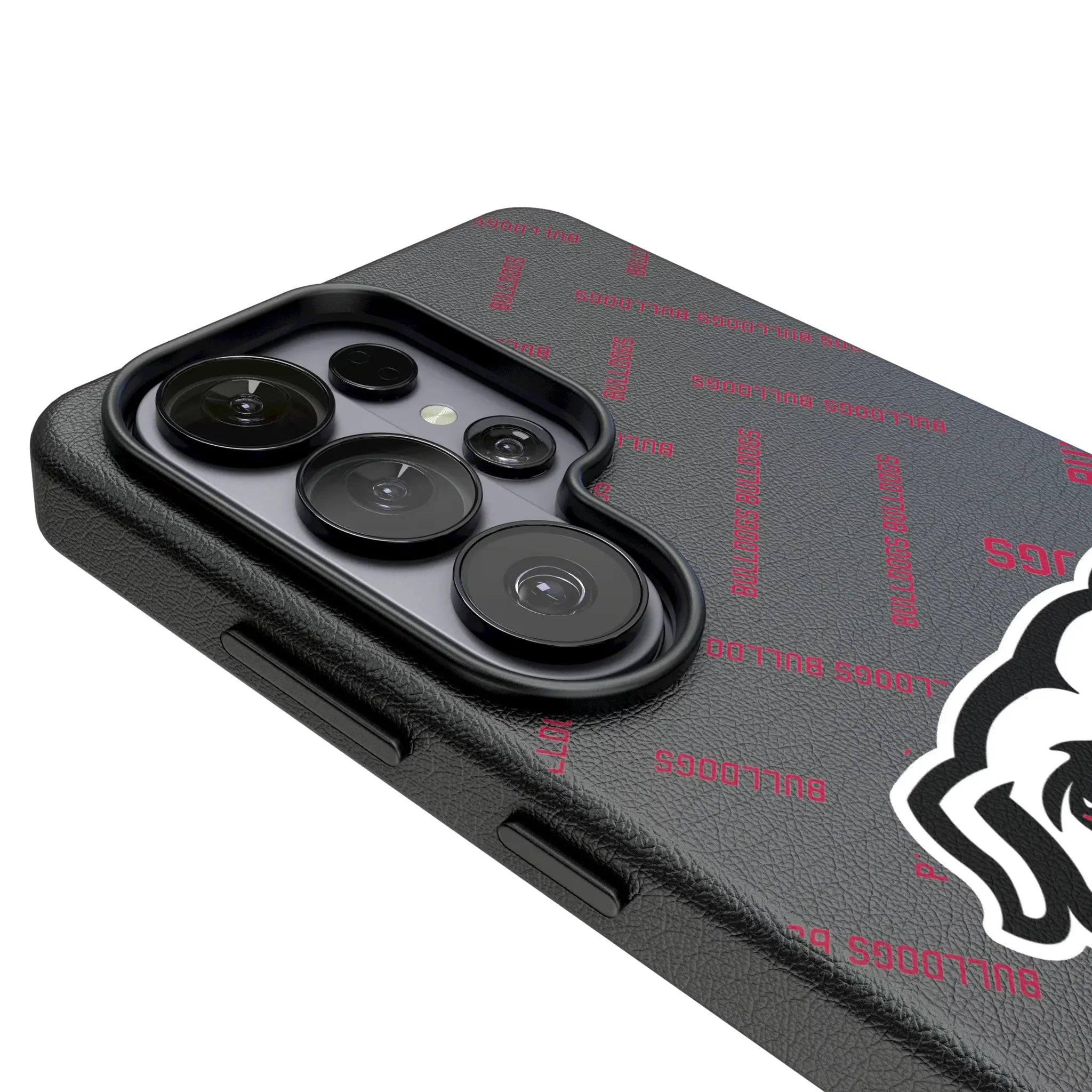 University of Georgia Bulldogs Uga Quadtile MagSafe Compatible Phone Case for Samsung Galaxy