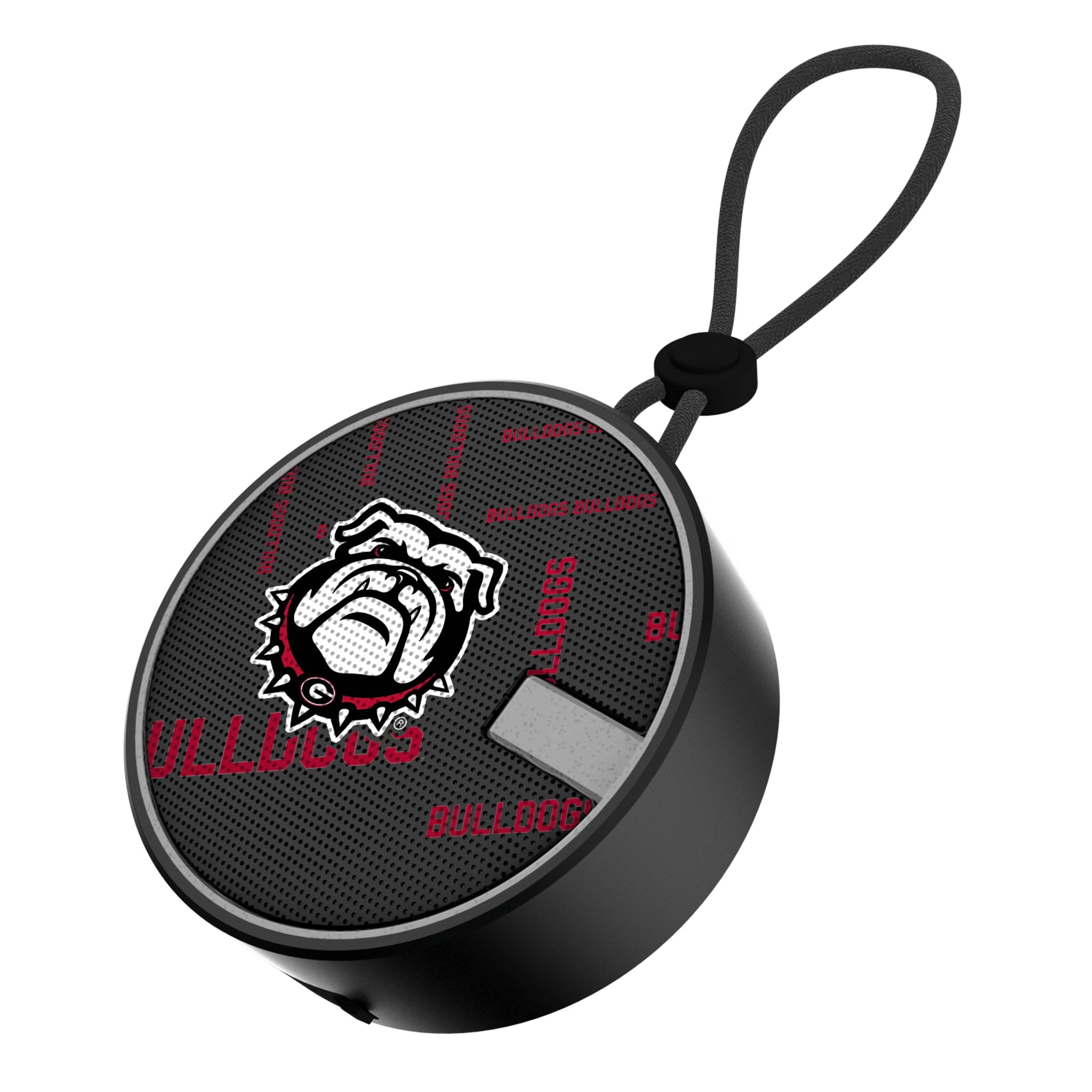University of Georgia Bulldogs Uga Quadtile Waterproof Speaker