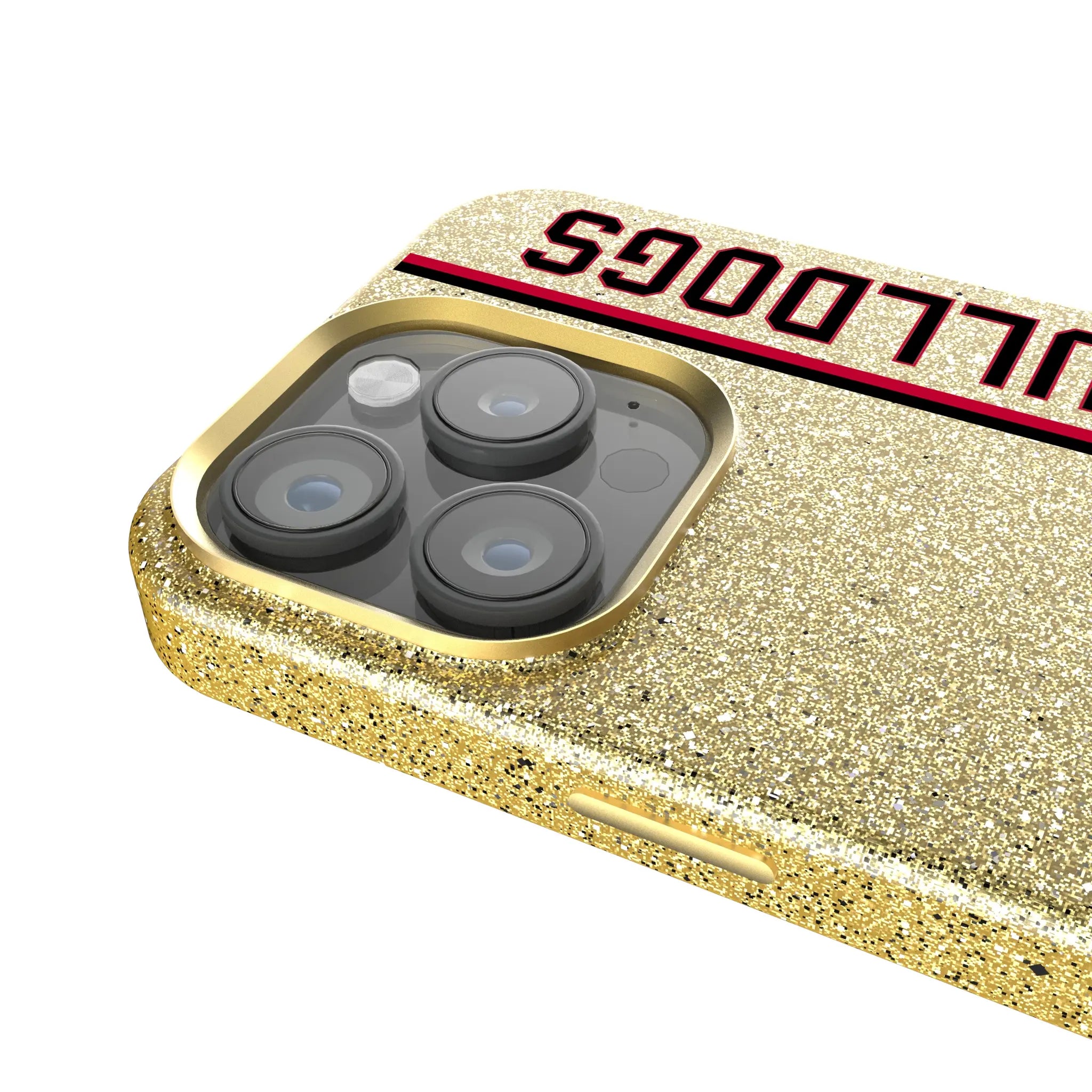 University of Georgia Bulldogs Uga Sidebar Bling Phone Case for Apple iPhone