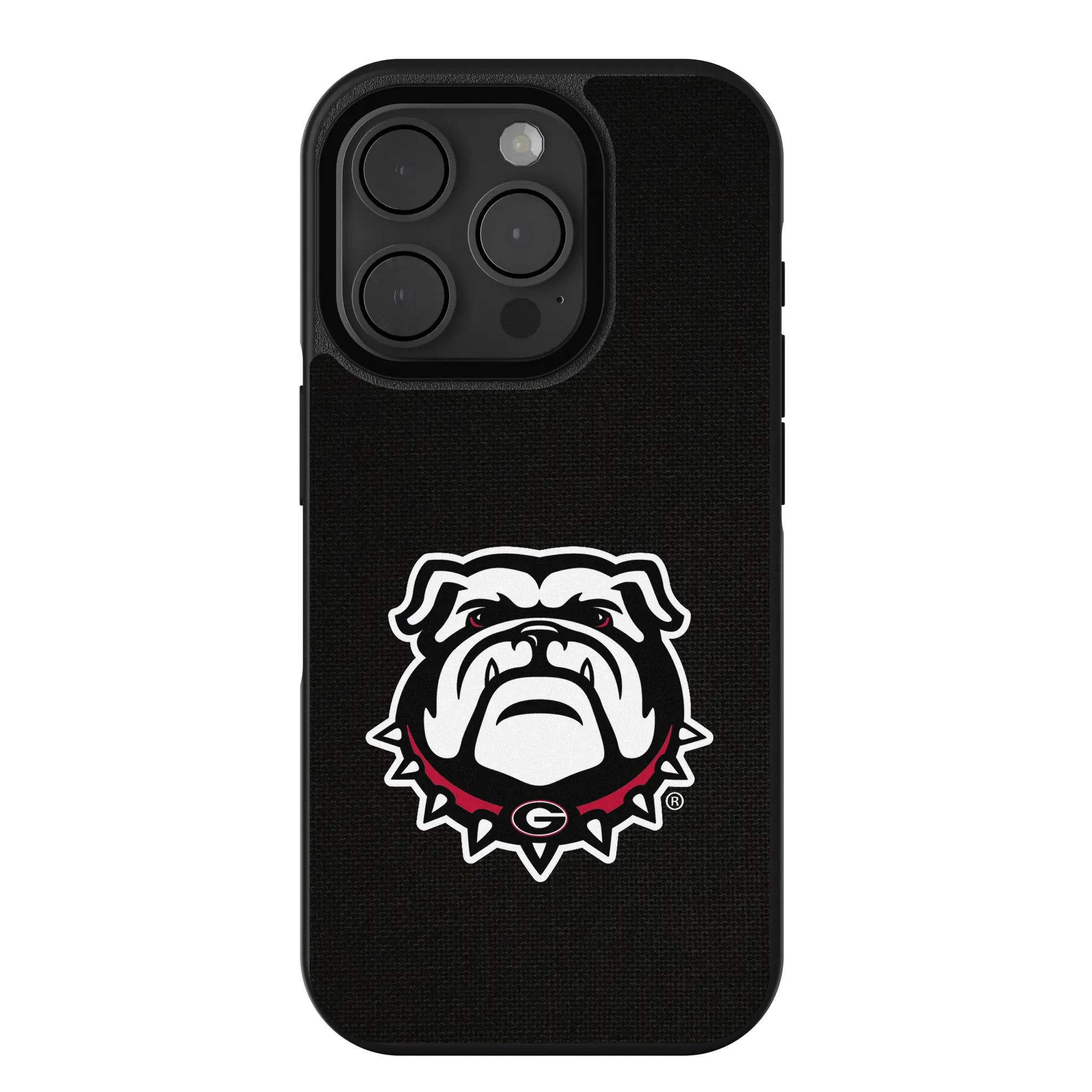University of Georgia Bulldogs Uga Solid Bump Phone Case for Apple iPhone