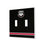University of Georgia Bulldogs Uga Stripe Hidden-Screw Light Switch Plate