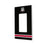 University of Georgia Bulldogs Uga Stripe Hidden-Screw Light Switch Plate