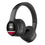 University of Georgia Bulldogs Uga Stripe Wireless Over-Ear BT Headphones With Case