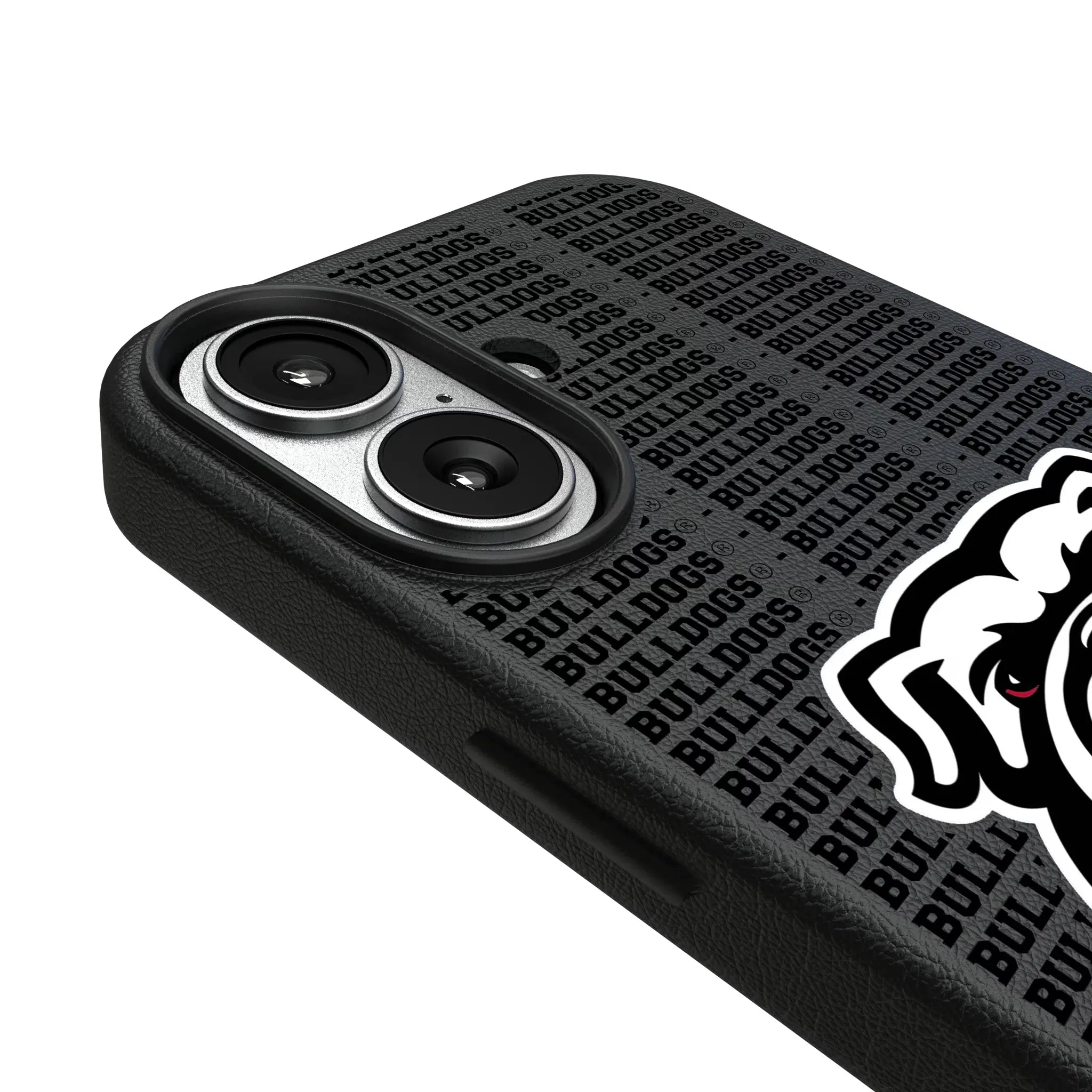 University of Georgia Bulldogs Uga Text Backdrop MagSafe Compatible Phone Case for Apple iPhone