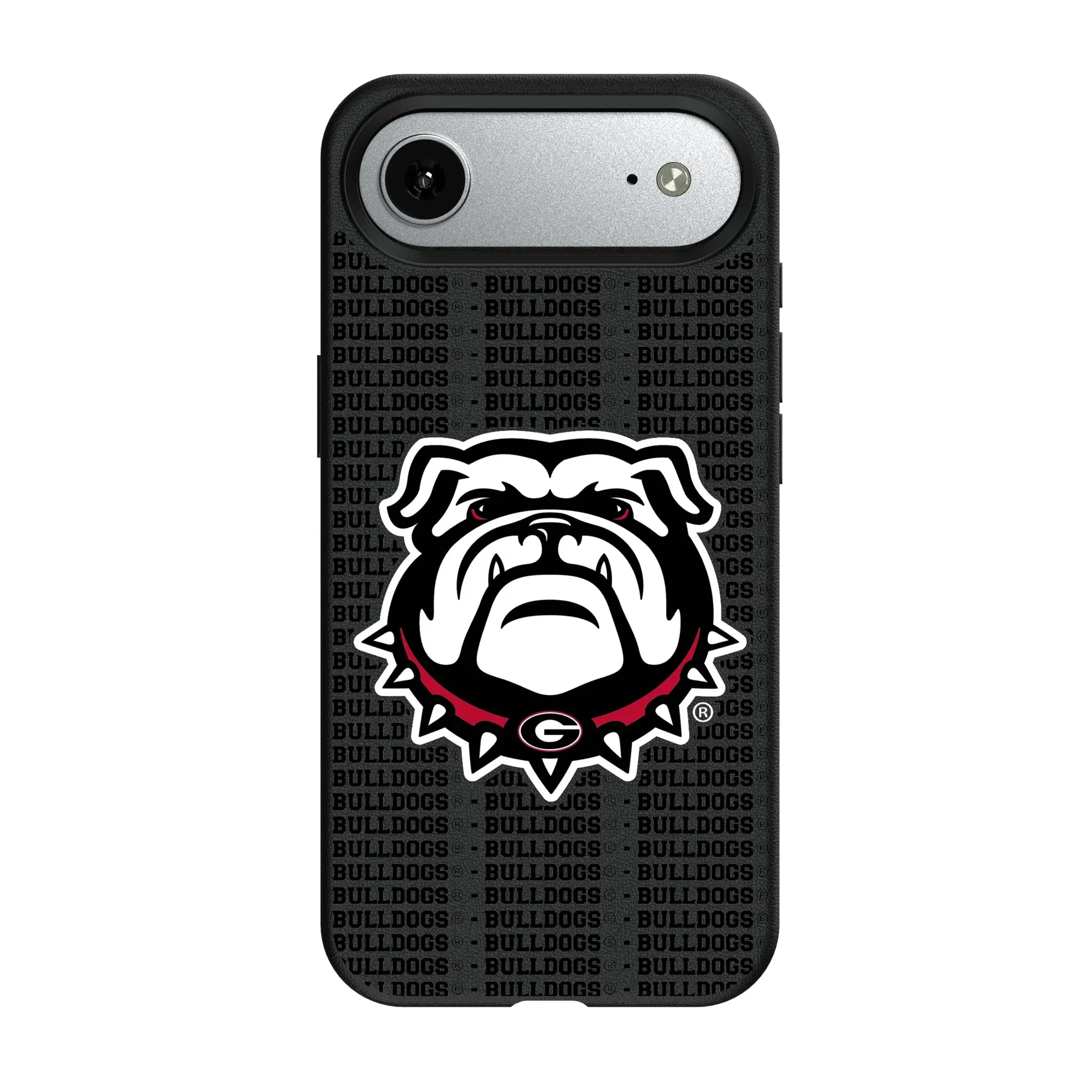 University of Georgia Bulldogs Uga Text Backdrop MagSafe Compatible Phone Case for Apple iPhone