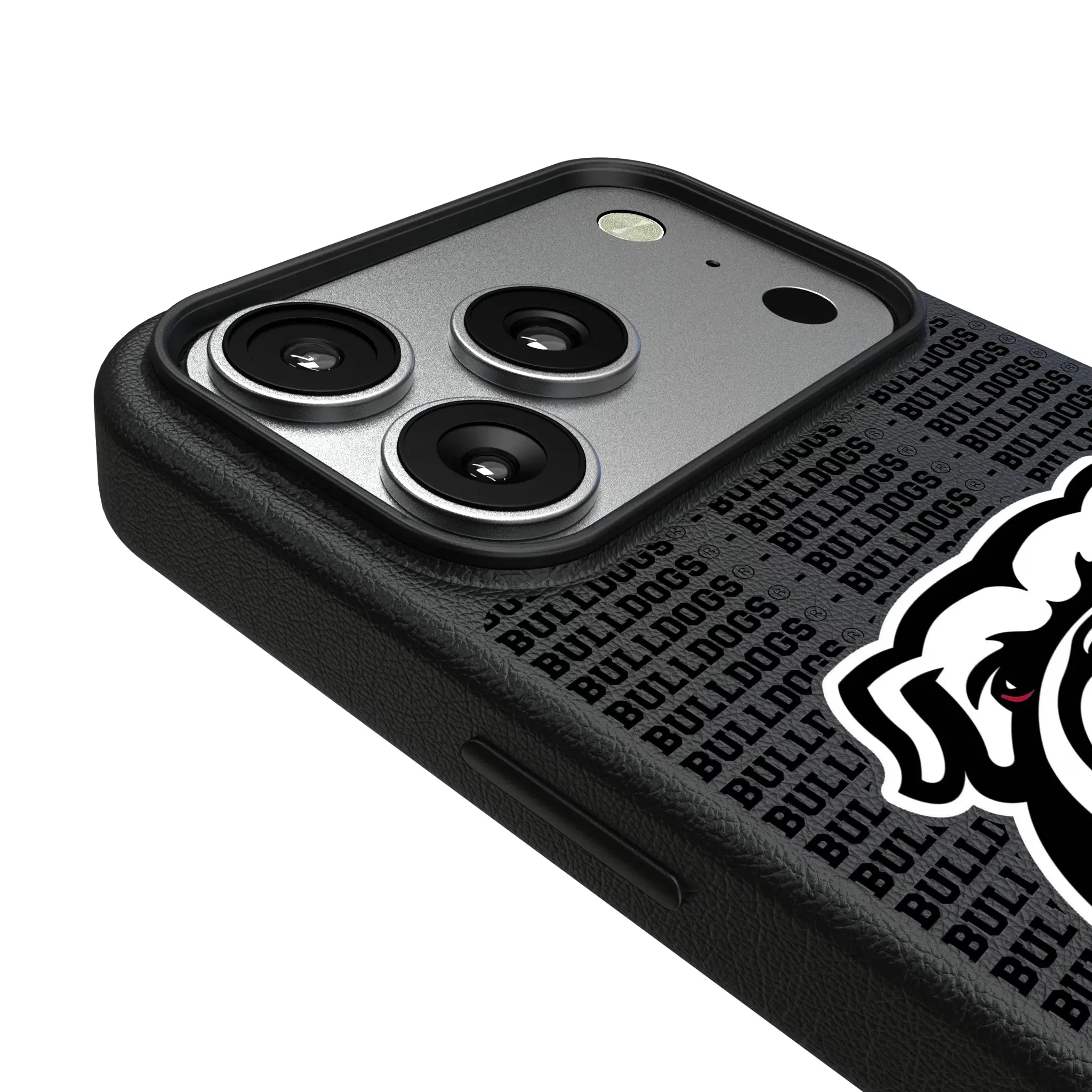 University of Georgia Bulldogs Uga Text Backdrop MagSafe Compatible Phone Case for Apple iPhone