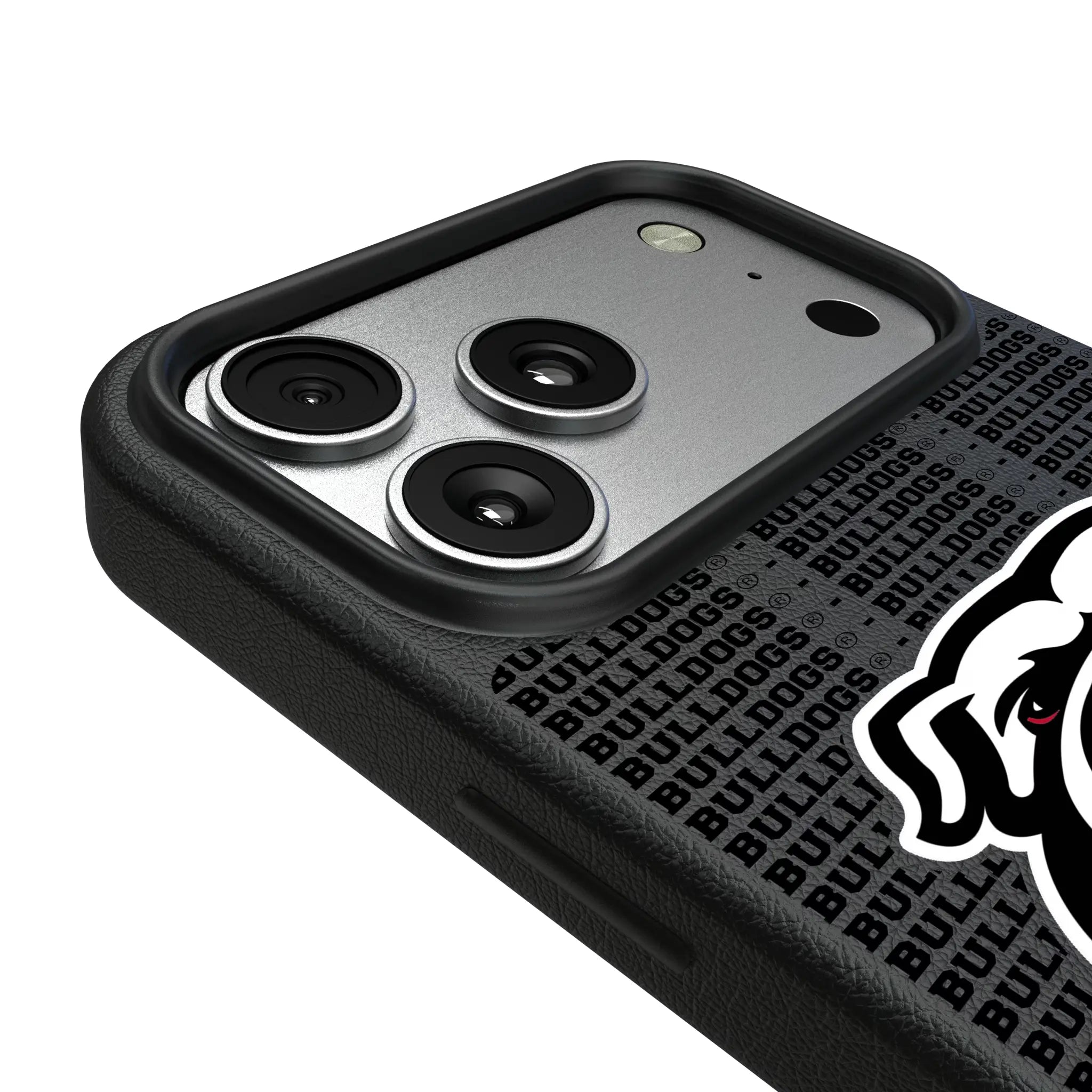 University of Georgia Bulldogs Uga Text Backdrop MagSafe Compatible Phone Case for Apple iPhone