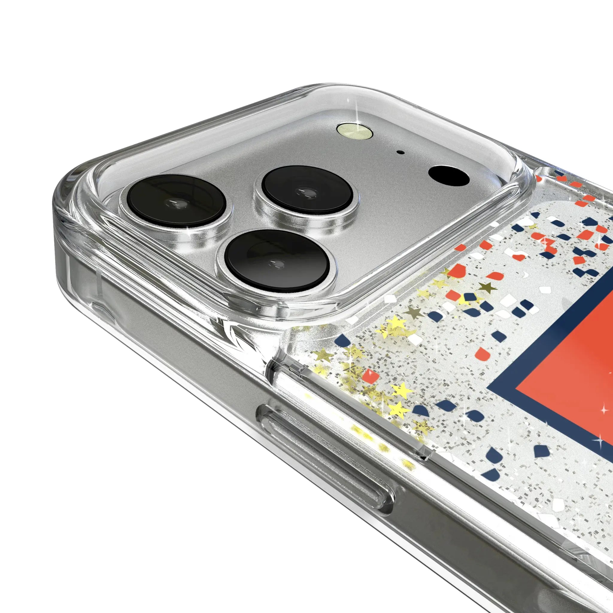 University of Illinois Fighting Illini Confetti Glitter Phone Case