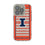 University of Illinois Fighting Illini Field Clear Phone Case for Apple iPhone