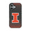 University of Illinois Fighting Illini Linen Bump Phone Case