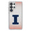 University of Illinois Fighting Illini Linen Clear Phone Case for Samsung Galaxy
