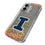 University of Illinois Fighting Illini Linen Glitter Phone Case
