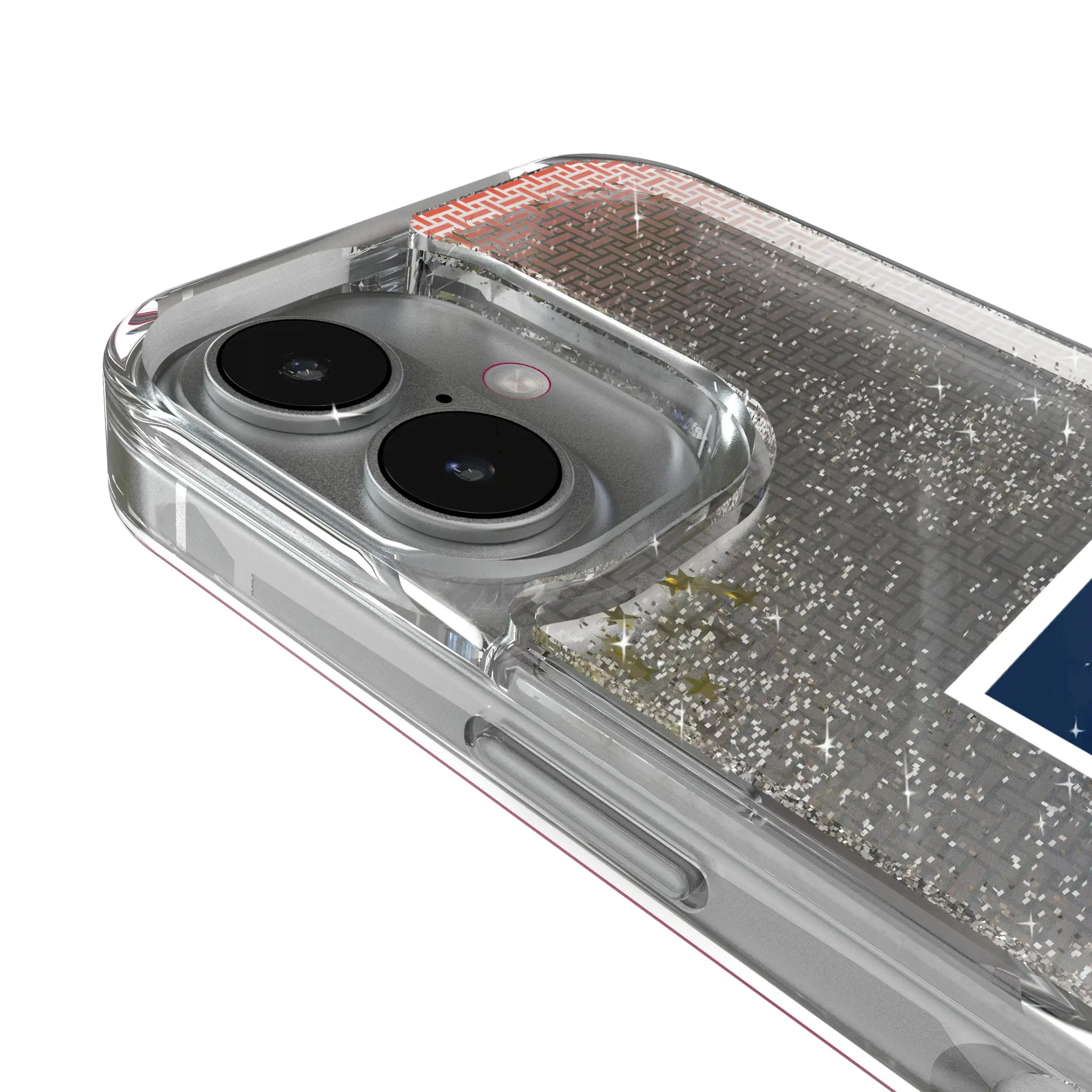 University of Illinois Fighting Illini Linen Glitter Phone Case