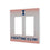 University of Illinois Fighting Illini Linen Hidden-Screw Light Switch Plate