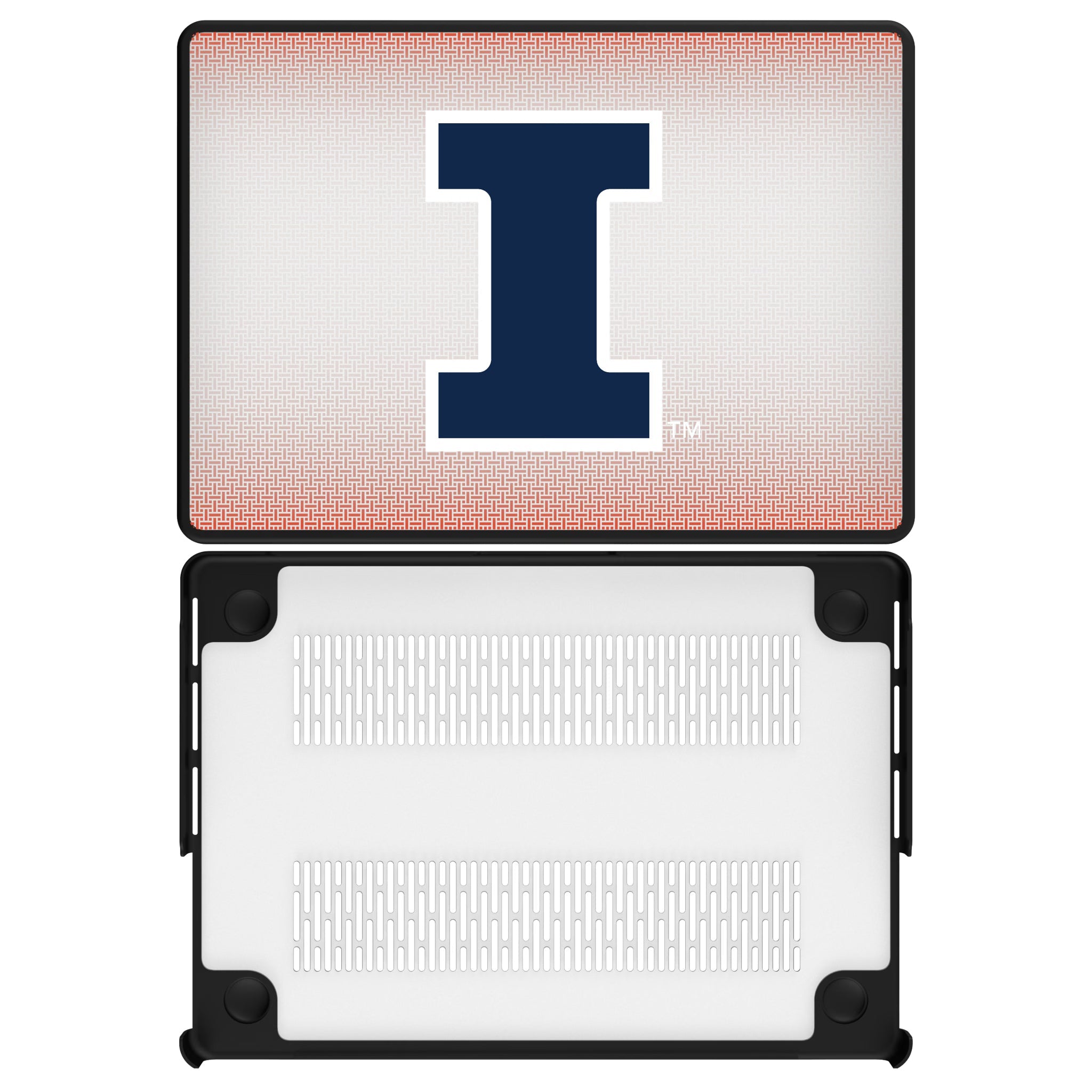 University of Illinois Fighting Illini Linen Laptop Case for Apple MacBook