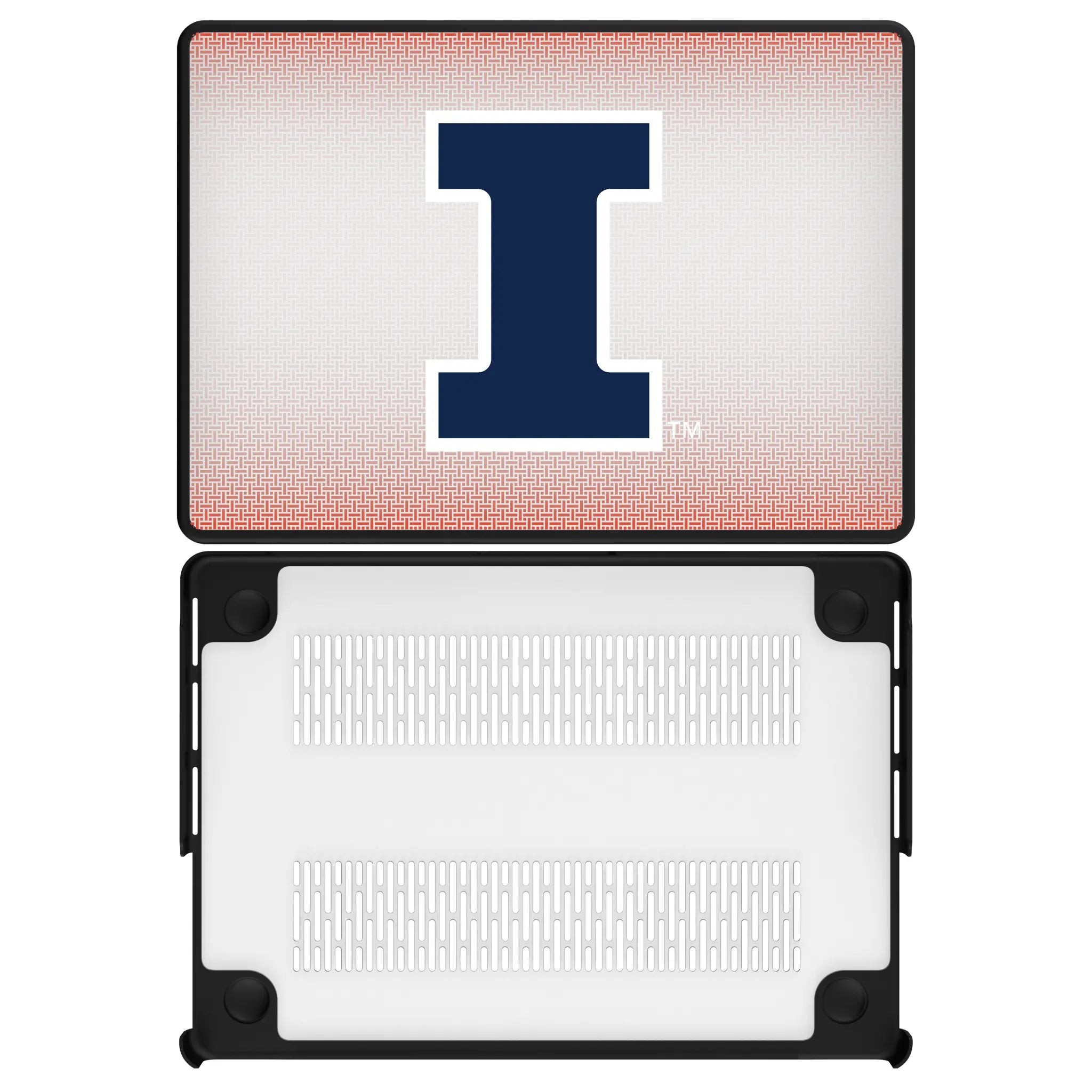 University of Illinois Fighting Illini Linen Laptop Case for Apple MacBook