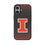 University of Illinois Fighting Illini Linen MagSafe Compatible Phone Case for Apple iPhone