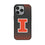 University of Illinois Fighting Illini Linen MagSafe Compatible Phone Case for Apple iPhone