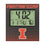 University of Illinois Fighting Illini Linen Wall Clock