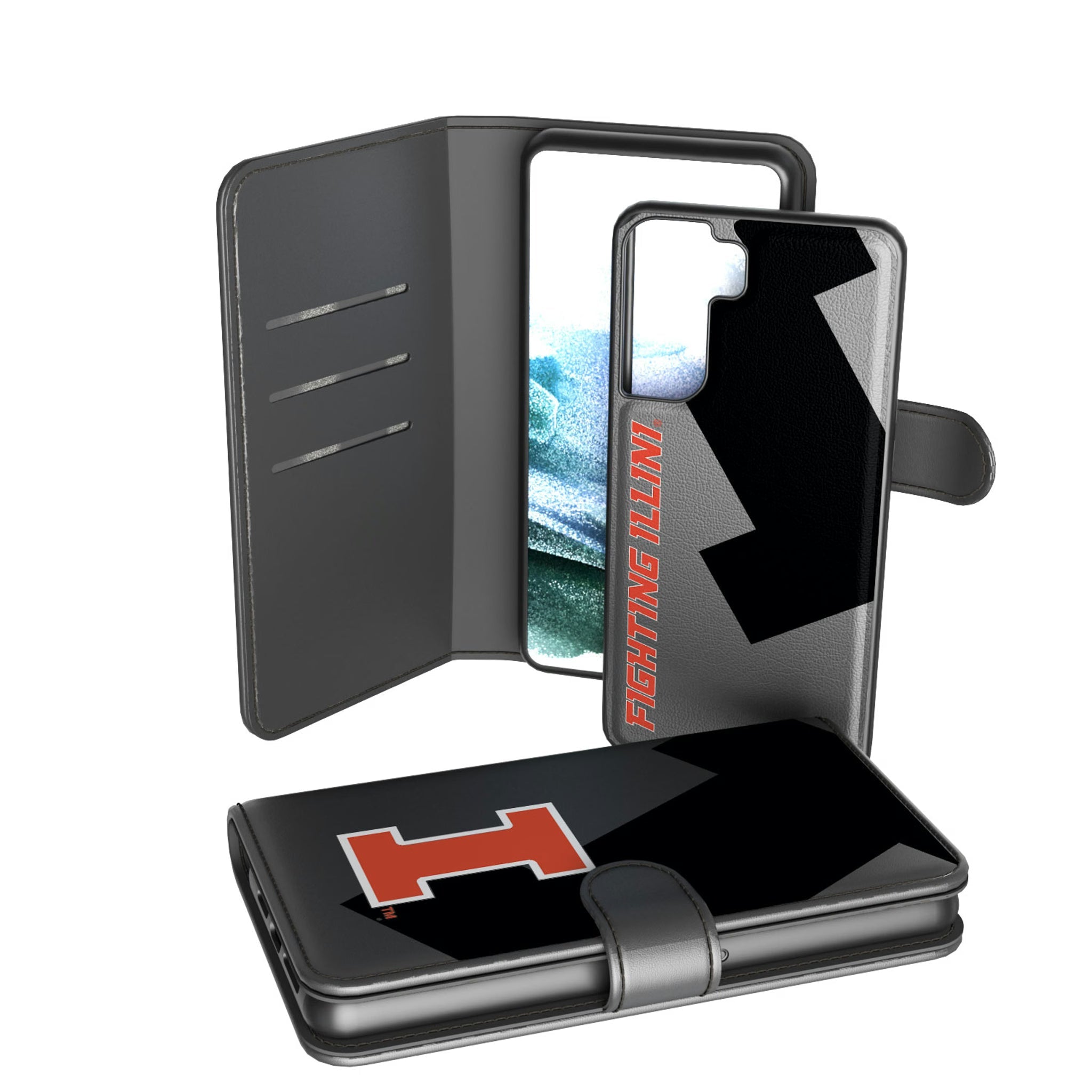 Illinois Fighting Illini Tilt Wallet Case