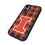 University of Illinois Fighting Illini Plaid MagSafe Compatible Phone Case for Apple iPhone