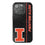 University of Illinois Fighting Illini Sidebar Bling Phone Case