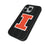 University of Illinois Fighting Illini Text Backdrop MagSafe Compatible Phone Case for Apple iPhone