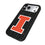 University of Illinois Fighting Illini Text Backdrop MagSafe Compatible Phone Case for Apple iPhone